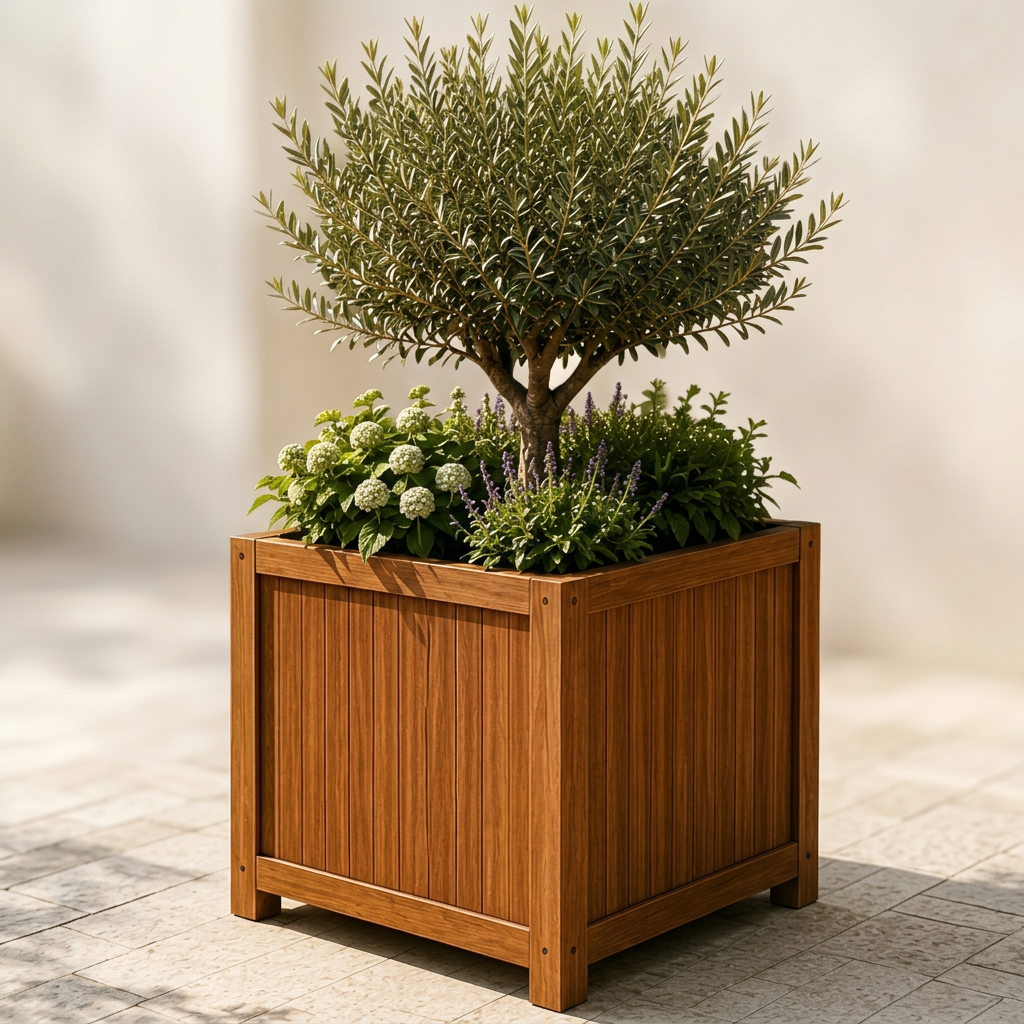 Plantenbak 100 × 100 × 100 cm