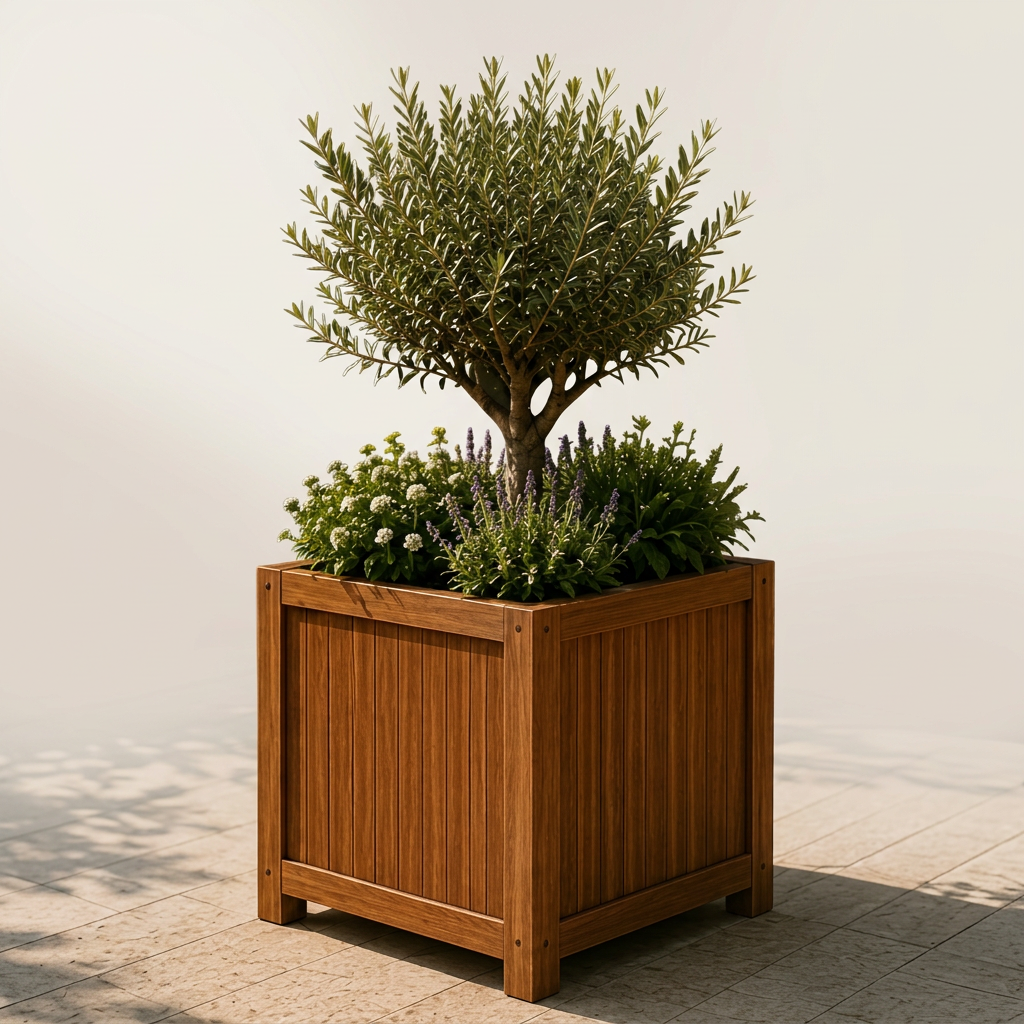 Plantenbak 80 × 80 × 80 cm